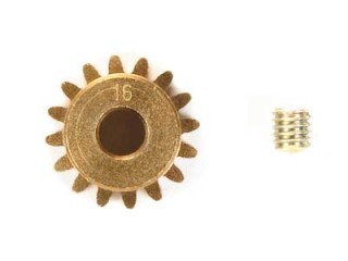 06ハードコートアルミピニオンギヤ(16T) [OP-1464]