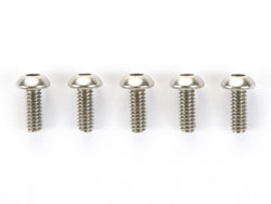 2×5mm チタン六角ボタンヘッドビス(5本) [OP-1421]