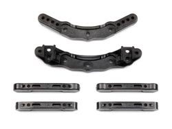 TB-03 カーボン強化M部品(ダンパーステー) [OP-1123]