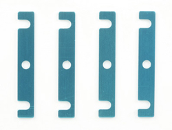 アルミサスマウントスペ?サ?(1mm) 4枚 [OP-933]