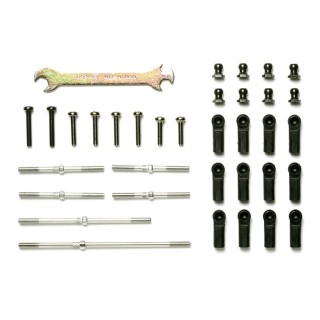 DT-02 ターンバックスサスアーム&タイロッドセット [OP-828]]