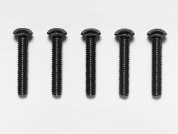 3×16mm 六角ボタンヘッドビス ブルー(5本) [OP-770]