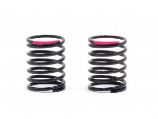 Mシャシー プロ マッチド スプリングセット ソフト(レッド) 2個入り [No.28021]