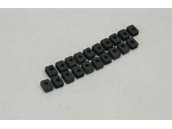 サーボ用ゴムブッシュ 角(10個入) [BS0622]