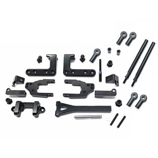 スクエアリヤリンクキット(ホイールベースS)(タミヤ CC-01用) [CCR-50S]]