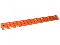 ARROWMAX セッティングゲージ(1/32 Mini 4WD用)(Orange) [AM-O20023]