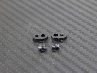 2mm リアアップライトアッパーブロック(XRAY T4用/2個入) [MI-2RUB-X]