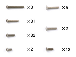 GB-03 チタンビスセット 【RC限定】 [49487]