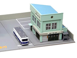 バス営業所(グリーン) [23-461B]