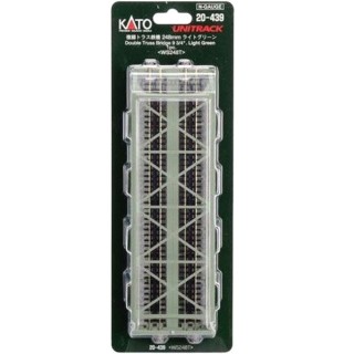 複線トラス鉄橋 248mm ライトグリーン ＜WS248T＞ [20-439]]