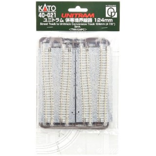 ユニトラム 併専境界線路 124mm ＜TWA124PC＞ [40-021]]