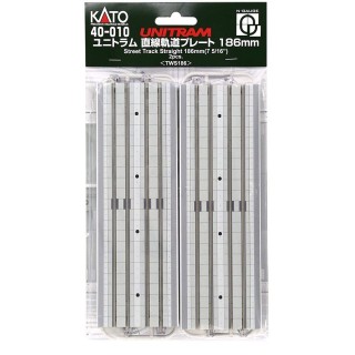 ユニトラム 直線軌道プレート 186mm ＜TWS186＞ [40-010]]