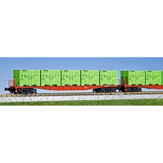 コキ5500 通風コンテナ積載(2両入) [8059-1]]