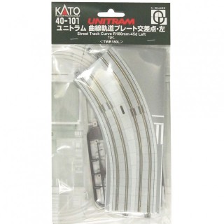 ユニトラム 曲線軌道プレート交差点・左 ＜TWR180L＞ [40-101]]