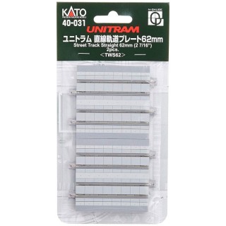 ユニトラム 直線軌道プレート 62mm ＜TWS62＞ [40-031]]