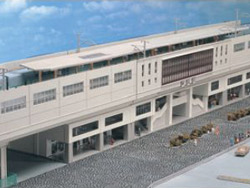 高架駅セット [23-125]