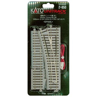 電動ポイント4番(左) 246mm,R550-22.5° ＜EP550L＞ [2-850]]