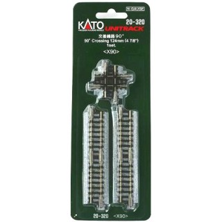 交差線路90° 124mm ＜X90＞(1set) [20-320]]