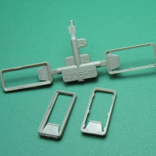 貫通幌(私鉄 先頭車用A グレー） [8620]]