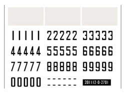 住棟番号インレタA(1棟分対応) [6802]