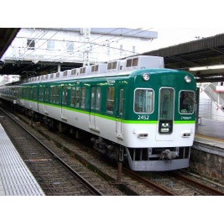 京阪2400系 1次車 新塗装 増結用中間車3両セット(動力なし) [4124]]