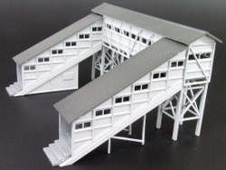 跨線橋(ライトブルー)(着色済み) [2551]