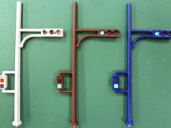 道路信号機(ブラウン)(着色済み) [2546]