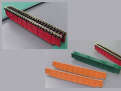 架道橋(赤色)(着色済み) [2524]