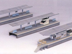 都会型島式ホームセット [2117]