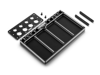 アルミトレイ デフ＆ダンパー 1/10オンロード用 [109800#]