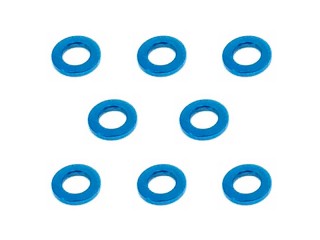 アルミワッシャー 0.75t タミヤブルー(8pcs) [SGE-975TB]