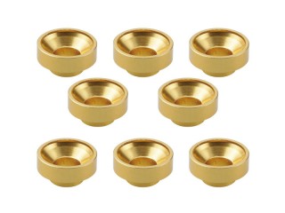 アルミボス付皿ワッシャー サーボ用ゴールド(8個入) [SGE-119G]