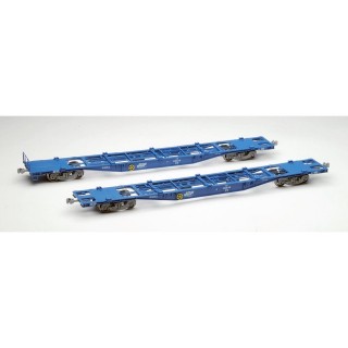 JR コキ102・103形貨車(コンテナなし)セット [HO-076]]