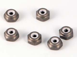 M2 セルフロッキングナット(グレー) [QT-080803-GY]