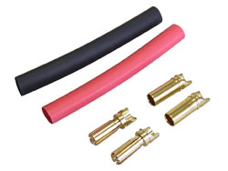 3.5mmゴールド・コネクター 先割れ [B70]