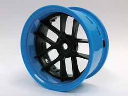 SUPER RIM_SET(Jasmine_ブラック×RIM-01_ブルー) 2個入り [TT-7548]