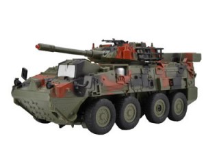 R/Cバトルヴィークルジュニア 8輪装甲車 グリーン迷彩 27MHz [BVJR-1G]