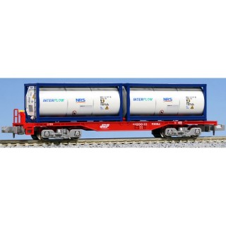 コキ200 ISOタンクコンテナ「日陸」積載 [8042-2]]