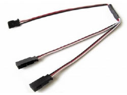 二股RX延長コード(280mm) [EG-2384]