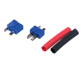 トップレーシング ミニ2Pコネクター オスメスセット [EG-2302]
