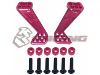 SAKURA D4用フロントシングルダンパーミキシング(ピンク) [SAK-D4829]