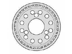 フロントワンウェイプーリー(37T)(黒) ※アフターパーツ※ [13454641]