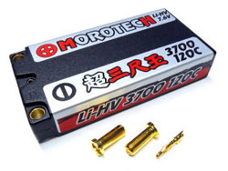 Li-HVバッテリー 超三尺玉 7.6V 3700mAH 120C [LH2-3712]