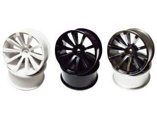 DRS-10ホイル オフセット5 ブラック 2個入り [DRS-1050BK]