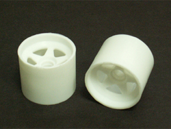 F103 F1 スポンジタイヤ用フロントホイール(ホワイト) [TRG5042#]