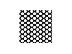 REAL 3D グリルデカール black on black 130×75mm(パンチメッシュ/細目) [0005-23]