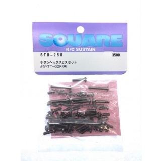 チタンヘックスビスセット タミヤTT-02RR用 [STD-258]]