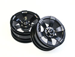 SP 1.9インチホイル・6スポーク(2)(BK)：タミヤ CC01用 [EG-3631-BK]