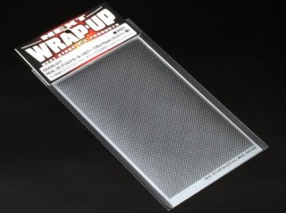 REAL 3D グリルデカール シルバー 130×75mm(クロスメッシュ/細目) [0005-07]