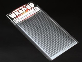 REAL 3D グリルデカール シルバー 130×75mm(ハニカム) [0005-05]